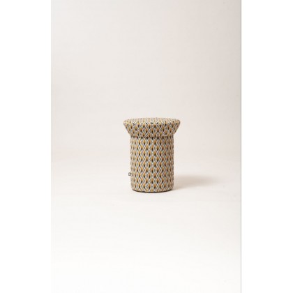 Пуф Pouf screw 081 ARHIVE FABRIC OLEKSANDR SAENKO ShishkaProject